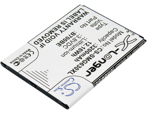 Battery for Samsung Galaxy Mega 6.3 Duos SPH-L600 SM-T255S SM-T2558 SM-T2556 SM-T2519 SHV-E310S SHV-E310L SHV-E310K SGH-M819N SGH-M819 SCH-R960 SCH-P729 B700BC B700BE B700BK B700BU EB-BT255BBC