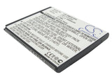 Battery for Samsung Galaxy 5 GT-i6320c GT-i5503t GT-i5503 GT-I5500 GT-C3610c GT-B7732 GT-B7722 AB475350CE AB474350DU AB474350DE AB474350BU AB474350BKCMP3 AB474350BK AB474350BEC AB474350BE