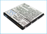 Battery for AT&T Captivate Epic 4G Galaxy S SGH-i897 EB575152LA EB575152VA EB575152VU