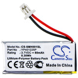 Battery for Sena 10U-AR-01 10U-HR-01 SC-HR01 YP401225P