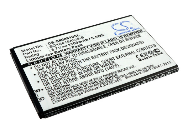 Battery for Samsung GT-I8180C Prevail M820 Admire S GT-I7680 Omnia W Acclaim R880 GT-i6410 Omnia Pro B7610 Omnia 7 B564465LU EB504465LA EB504465VA EB504465VK EB504465VU EB504465VUBSTD SO1S416AS/5-B