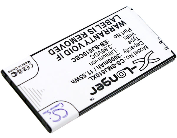 Battery for Samsung Galaxy J5 Metal 2016 Duos 4G L SM-J5108 SM-J5109 SM-J510F SM-J510F/DS SM-J510FN SM-J510FN/DD SM-J510FN/DS SM-J510G/DS SM-J510GN/DS EB-BJ510CBC EB-BJ510CBE EB-BJ510CBEG GH43-04601A