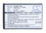 Battery for Spectra MobileMapper 10 MobileMapper 20 206465 MG-4LH TS21878