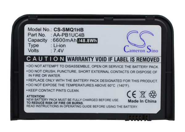 Battery for Samsung NP-Q1 Ultra NP-Q1U NP-Q1U-000 NP-Q1U-A000 NP-Q1U-CMXP NP-Q1U-EL NP-Q1U-ELXP NP-Q1U-SSDXP NP-Q1U-V NP-Q1U-XP NP-Q1U-Y02 NP-Q1U-Y04 AA-PB1UC4B