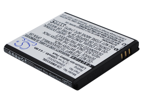 Battery for Samsung Galaxy S Wi-Fi 4.0 YP-G1 Wave I559 Wave 723 Galaxy Pop i559 Wave 578 Galaxy POP Wave 575 Galaxy Pocket Neo Wave 533 Galaxy Player 4.0 Tass Galaxy Mini TM EB494353VA EB494353VU