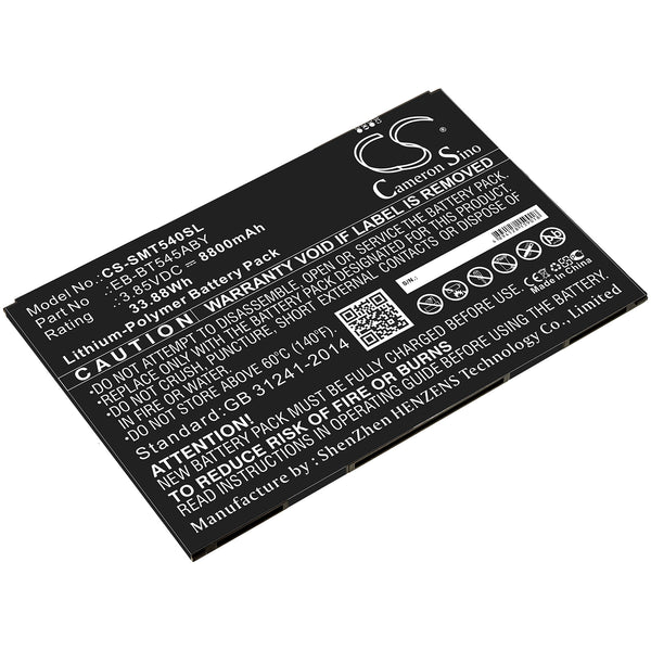 Battery for Samsung SM-T540 SM-T545 SM-T547 Tab Active Pro Tab Active Pro 10.1 EB-BT545ABY