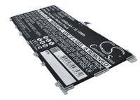 Battery for Samsung Galaxy TabPRO 12.2 Galaxy TabPRO 12.2 LTE-A 64GB SM-T900 SM-T905 T9500E