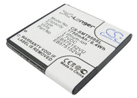 Battery for Samsung Galaxy A Galaxy S Captivate Glide SGH-T989 Vibrant Galaxy S 4G Galaxy S Plus SGH-i897 SCH-I919 Epic 4G SCH-i500 Captivate I897 EB575152LA EB575152LU EB575152VA EB575152VU G7