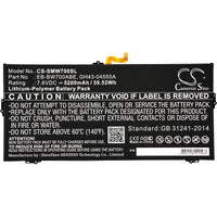 Battery for Samsung Galaxy TabPro S SM-W700 SM-W703 SM-W708 EB-BW700ABE GH43-04555A