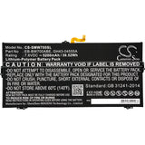 Battery for Samsung Galaxy TabPro S SM-W700 SM-W703 SM-W708 EB-BW700ABE GH43-04555A