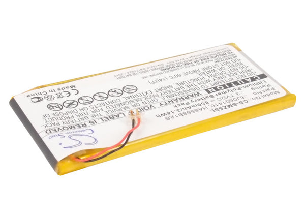 Battery for Samsung SEC-YP5Z YP-Z5A YP-Z5AB YP-Z5AS YP-Z5F YP-Z5FZW/XSH YP-Z5QB YP-Z5QS 6J0601410 HA6568B1AB