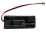 Battery for Sony PSP-N270 PSP-N270G LP491232L100