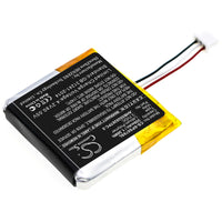 Battery for Sennheiser GSP 350 GSP 500 GSP 670 AHB552826TPC-2