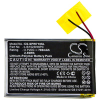 Battery for Sony CECHYA-0090 Platinum Wireless 7.1 LIS1523HNPC
