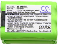 Battery for Tri-Tronics Classic 70 G3 Field 90 G3 Flyway G3 G3 Field G3 Pro Pro 100 G3 Pro 200 G3 Pro 500 G3 Pro G3 handheld transmitters Pro TX Trashbreaker G3 Upland SP G3 1272800 1281100 Rev.B