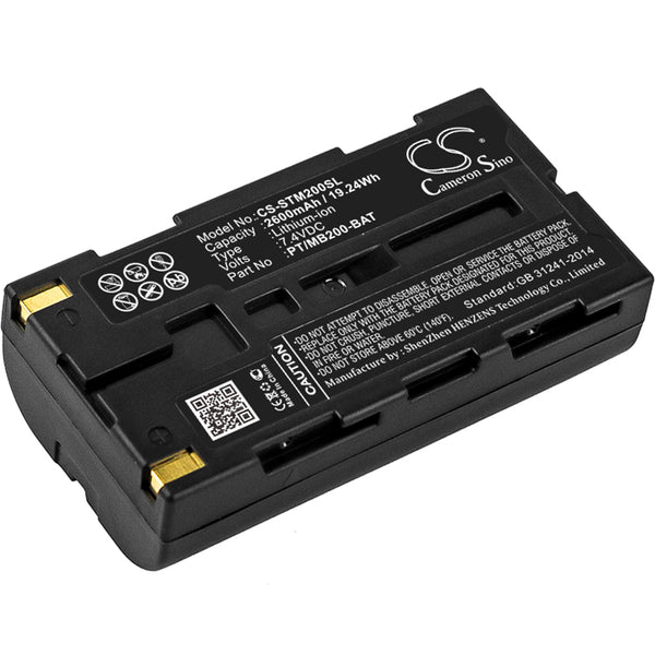 Battery for Sato MB200 MB200i MP350 S1500 S1500T-DT S2500 S3750 S4500 PT/MB200-BAT
