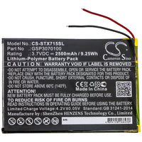 Battery for SmarTab ST7150 GSP3070100