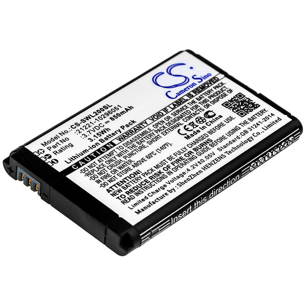 Battery for BLU Bluetooth Remote RCU SGI-WL200AP WL200AP 21221-10296051