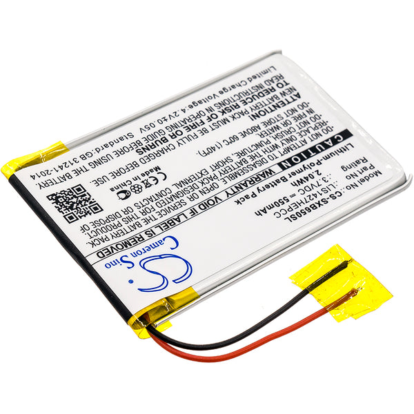 Battery for Sony MDR-XB650BT MDR-XB950B1 MDR-XB950BT 1-756-920-31 1-756-920-32 LIS1427HEPCC