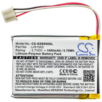 Battery for Sony MDR-XB950N1 SRS-WS1 WH-CH700N LIS1553 LIS1553(SY6)