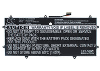 Battery for Samsung Chromebook 2 13.3" XE503C32 XE503C32-K01US 1588-3366 AA-PLVN2TP