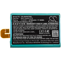 Battery for Socketmobile Sonim XP6 Sonim XP6700 Sonim XP7 Sonim XP7700 BAT-04800-01S