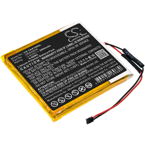 Battery for Astell&Kern AK70 SR605056