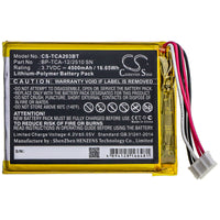 Battery for Technicolor TCA203 TCA203COMG BP-TCA-12/2510 SN