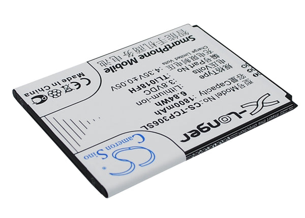 Battery for TCL J706T P306C P306W TLi018FH