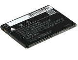 Battery for TCL P307L P308L P318L P586L P589L P606L TLp020LD