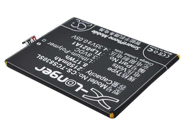 Battery for TCL S830U S838M S850L TLp021A1