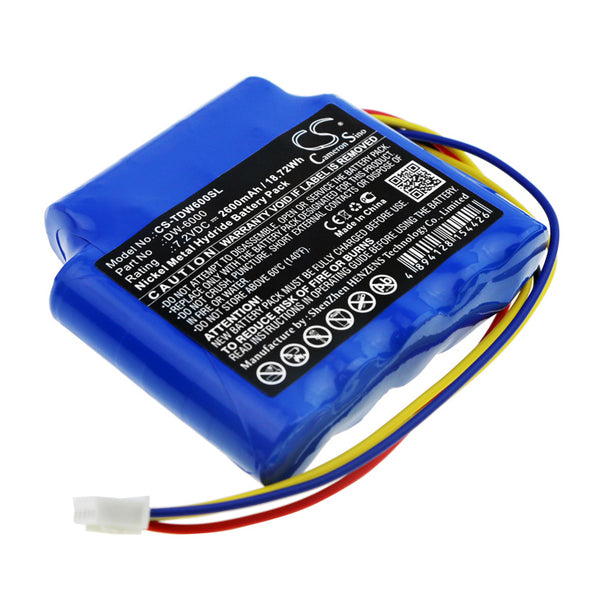 Battery for Tosight DW-6000 DWK-6000