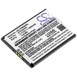 Battery for Cingular 3G Flip M3620 BTR3620B