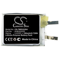 Battery for TomTom Runner Cardio AHB322028
