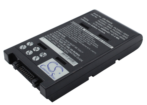 Battery for Toshiba Satellite A10-511 Tecra A1 Dynabook Satellite J61 200D/5 Qosmio F10-100 PABAS075 PABAS073 PA3285U-3BRS PA3285U-2BRS PA3285U-2BAS PA3285U-1BRS PA3285U-1BAS PA3284U-1BRS