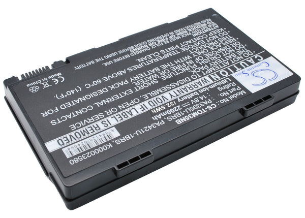 Battery for Toshiba Satellite M35X-S163 Satellite M40X-267 PA3395U-1BRS PA3421U-1BRS