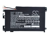 Battery for Toshiba Click W35 Click W35 13.3" Click W35Dt Satellite W35Click-A3300 Satellite W35Dt P000577240 PA5156U-1BRS