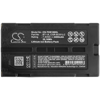 Battery for Topcon GP-SX1 SX-1 BT-1A CGR-B/201LC