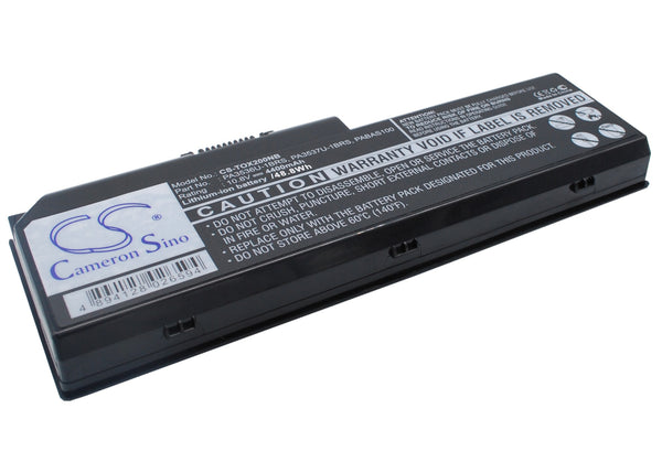 Battery for Toshiba Satellite P205D-S7454 Satellite X200-20G Satellite P200-100 Satellite P200-17B Satellite P200D-10L Satellite P205D-S7439 Satellite X200-20F PA3536U-1BRS PA3537U-1BRS PABAS100