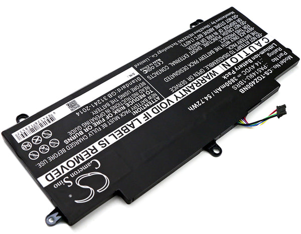 Battery for Toshiba Tecra Z50-A-15Q Tecra Z40-B-119 Tecra Z50-A-181 Tecra Z40-C-106 Tecra Z50-A-0DU Tecra Z40-A-110 Tecra Z40-A-19C Tecra Z50-A-15P Tecra Z40-B-113 Tecra Z50-A-180 PA5149U-1BRS