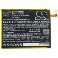 Battery for Neffos C5 Max C5 Max LTE Dual SIM TP702A TP702B TP702C TP702E NBL-44A3045