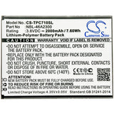 Battery for Neffos C7a TP705A NBL-46A2300