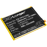 Battery for TP-Link Neffos X1 Max Neffos X1 Max Dual SIM Neffos X1 Max Dual SIM LTE AM TP903A NBL-35A3000