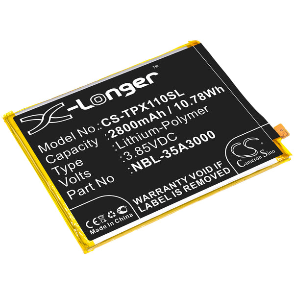 Battery for TP-Link Neffos X1 Max Neffos X1 Max Dual SIM Neffos X1 Max Dual SIM LTE AM TP903A NBL-35A3000