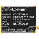 Battery for TP-Link Neffos X1 Max Neffos X1 Max Dual SIM Neffos X1 Max Dual SIM LTE AM TP903A NBL-35A3000