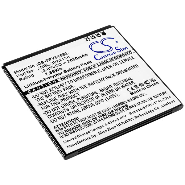 Battery for Neffos TP802A TP802A-3 Y5 NBL-39A2130