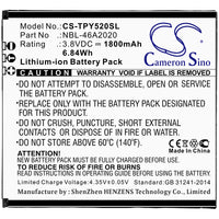Battery for TP-Link Neffos Y5L NBL-46A2020
