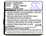 Battery for Trimble Mapper 50 TDC100 106661-10 106661-20