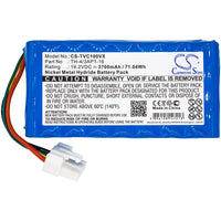 Battery for Toshiba VC-J1X TH-4/3APT-16