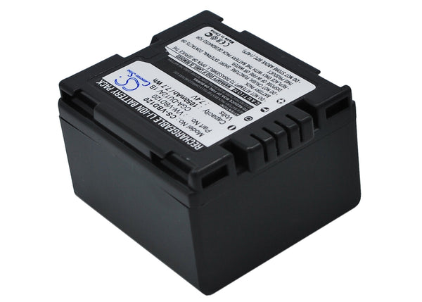 Battery for Panasonic PV-GS39 PV-GS31 VDR-M50 PV-GS29 VDR-D300 DZ-MV580A NV-GS10EGA NV-GS300 NV-GS70B VDR-D258GK DZ-MV550E NV-GS10EG NV-GS30 NV-GS70A-S VDR-D250 CGA-DU12 CGA-DU12A/1B VW-VBD120